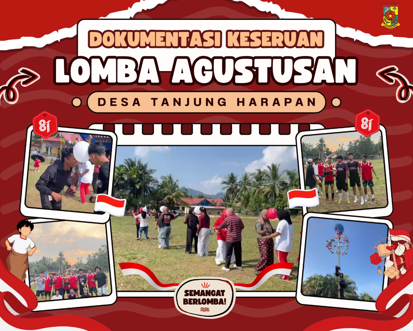 Rekap Kegiatan 17 Agustus ke-81 Desa Tanjung Harapan